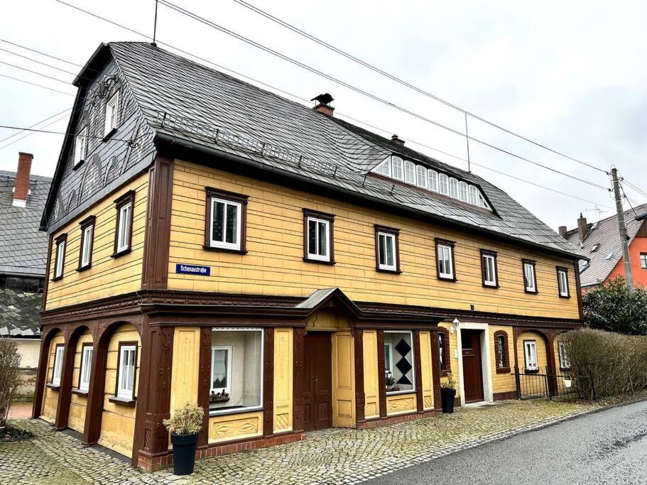 Rustikales Studio-Apartment Blockstube Im Haus Selma Grossschoenau Exterior photo
